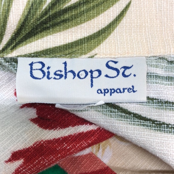 Vintage Made in Hawaii Bishop St Hawaiian Shirt Women’s Size 2XL - Picture 3 of 5